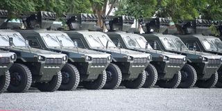 Armoured personnel carriers