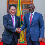 President William Ruto with Japan PM Kishida Fumio