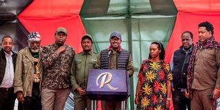 Kenya's Azimio la Umoja Opposition Team