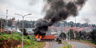 Kenya opposition protests