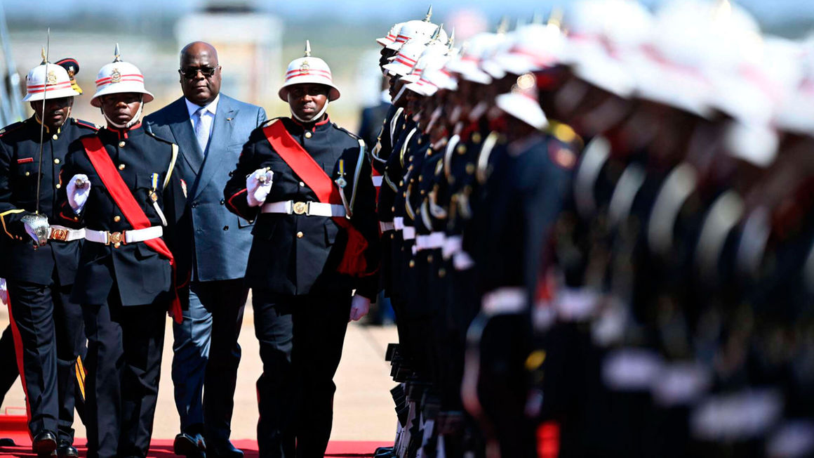 DRC President Félix Tshisekedi 