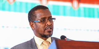 Kenya’s NDMA Chief Executive Hared Hassan 