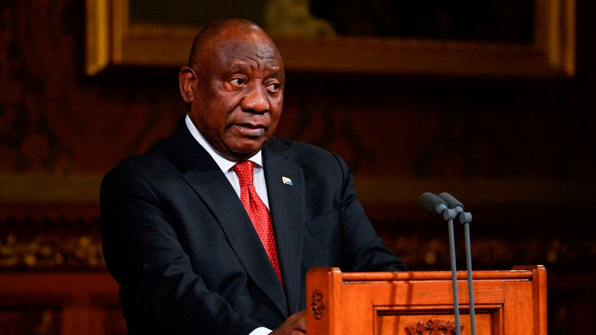 South Africa's President Cyril Ramaphosa