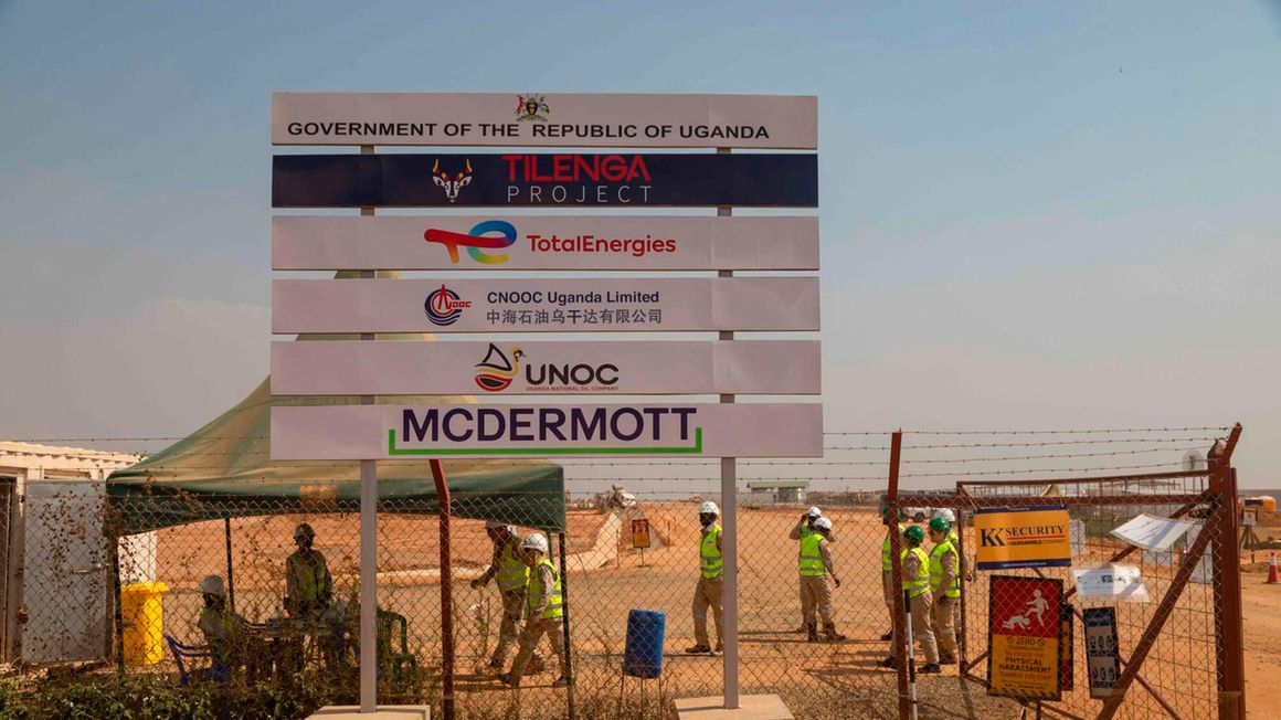 TotalEnergies site in Buliisa, Uganda