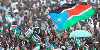 south sudan flag