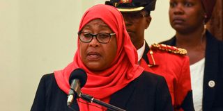 Tanzania’s President Samia Suluhu