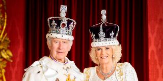 King Charles III and Britain's Queen Camilla