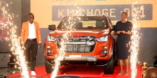 Eliud Kipchoge limited vehicle