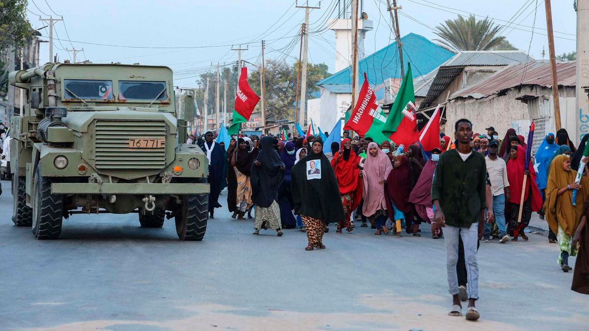 Somali protest