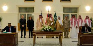 US-Saudi delegations