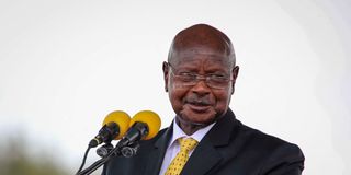 Uganda's President Yoweri Museveni