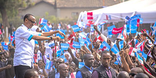 Rwandan President Paul Kagame 