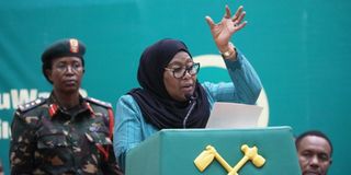 Tanzania's President Samia Suluhu Hassan