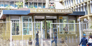 Kenya's National Treasury building.