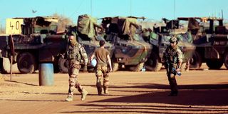 French soldiers in Mali