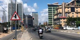 Bagamoyo road in Dar , Tanzania