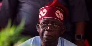 Nigeria’s ruling party candidate Bola Tinubu 