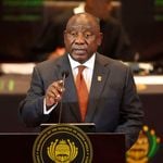 South African President Cyril Ramaphosa 