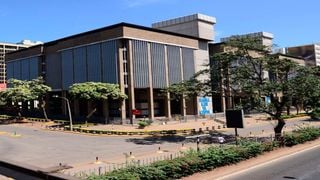 The Central Bank of Kenya in Nairobi.