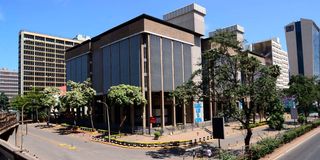 The Central Bank of Kenya in Nairobi.