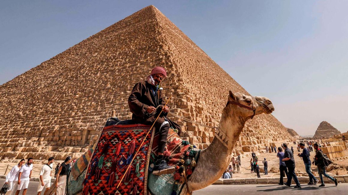 Pyramid of Giza in Egypt