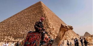 Pyramid of Giza in Egypt