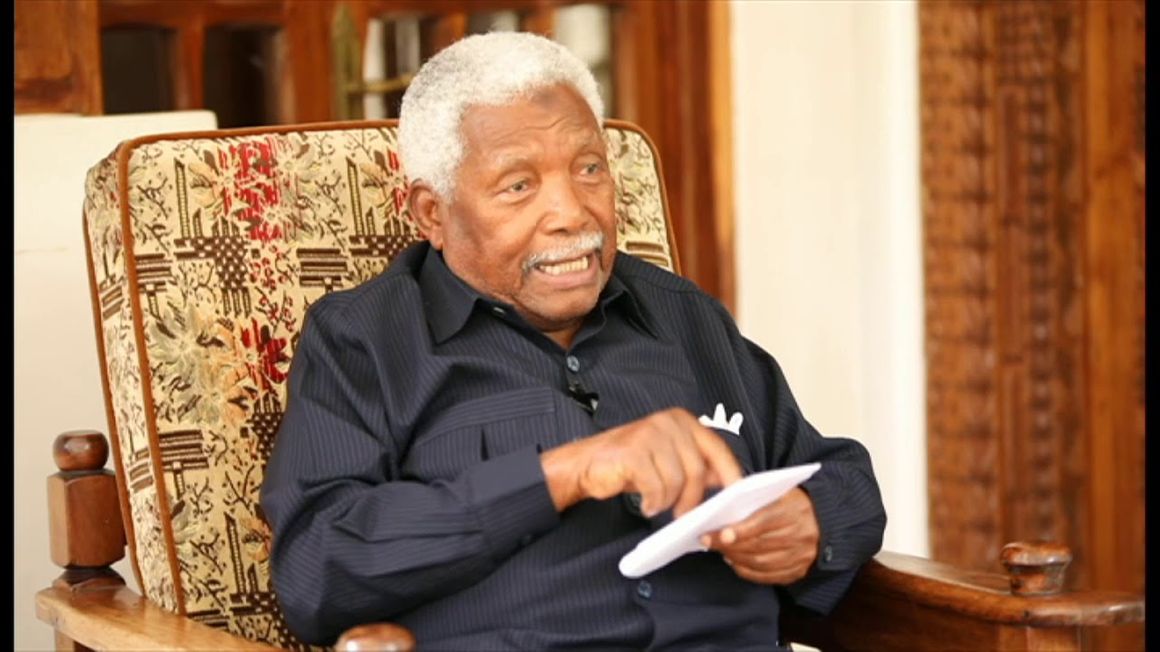 Former Tanzanian President Ali Hassan Mwinyi