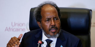 President Hassan Sheikh Mohamud