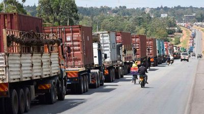 CEOs In Kenya Bank On Strong Regional Trade To Raise Profits The East   Trucks Packed 