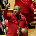  Economic Freedom Fighters party leader Julius Malema 