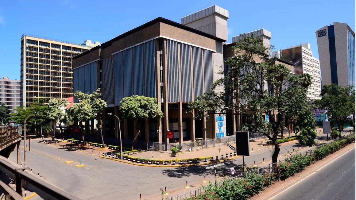 The Central Bank of Kenya in Nairobi.