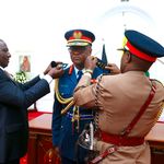 President William Ruto with Chief of Defense Forces Francis Ogolla