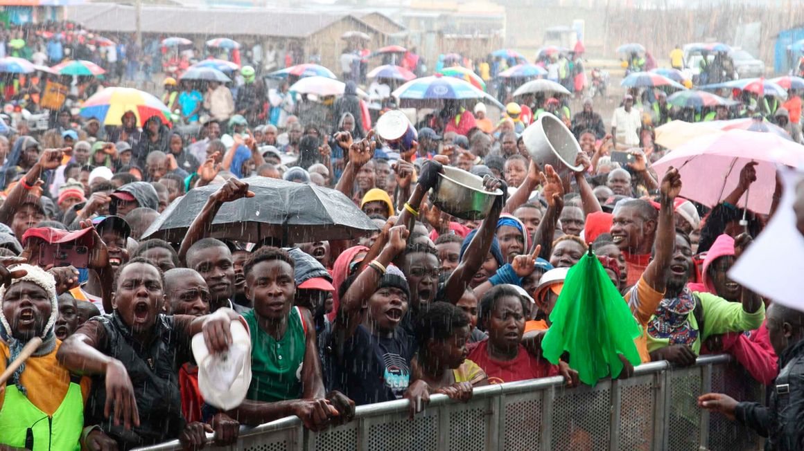 Raila Odinga in Nakuru City