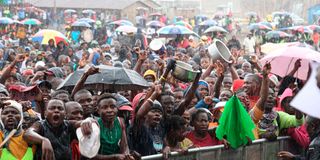 Raila Odinga in Nakuru City