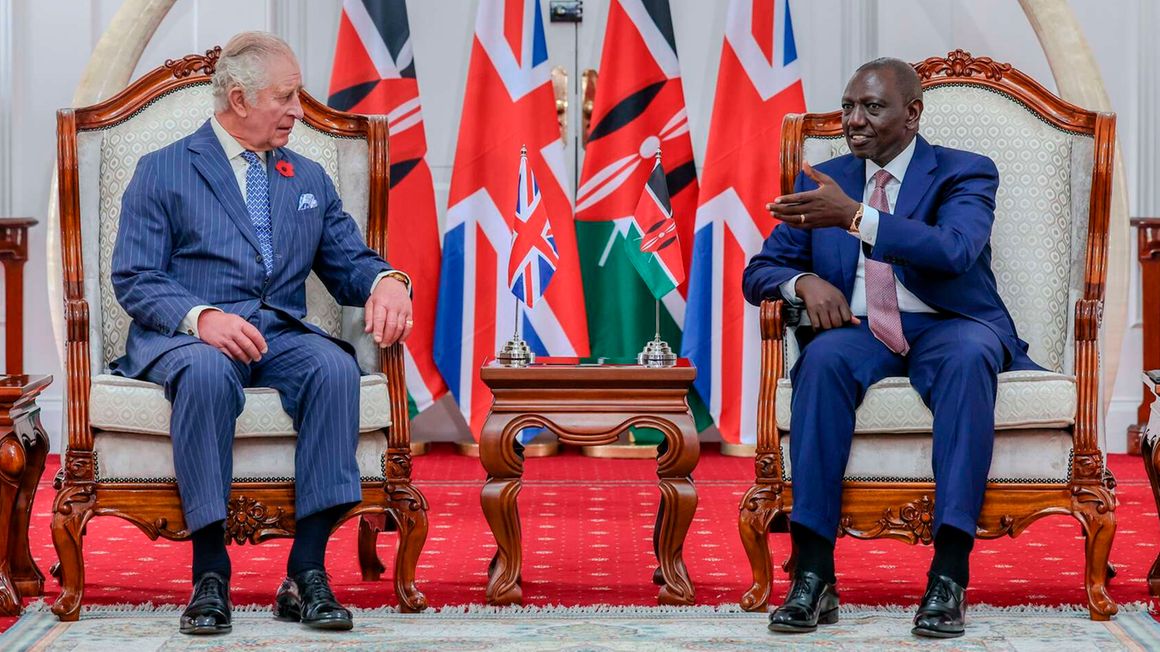 King Charles III and President William Ruto 