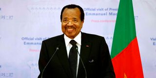 Cameroon's President Paul Biya.