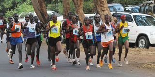 Kilimanjaro marathon.