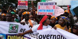 NIGERIA-PROTESTS