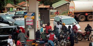Fuel station Kampala