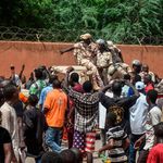 Nigerien protesters