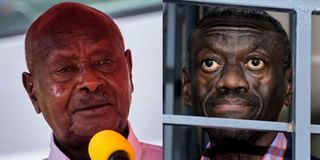 Yoweri Museveni and Kizza Besigye