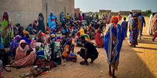 Sudanese refugees